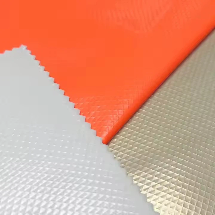 Customized Fluorescent Pattern PU Synthetic Faux Leather For Soccer Ball Football Toy Ball