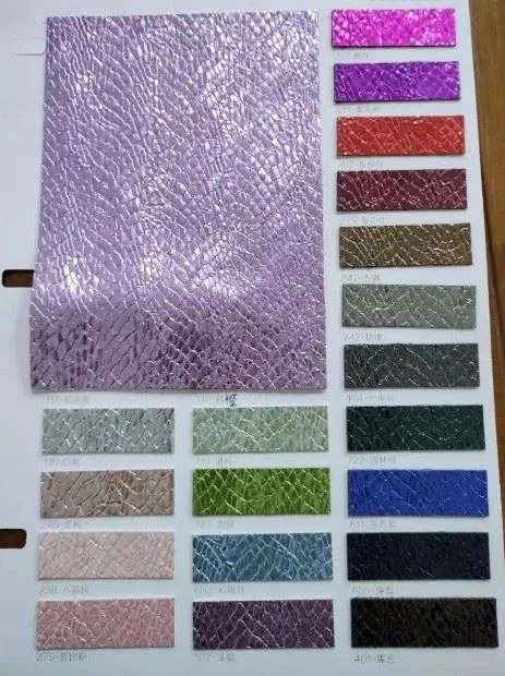 PU Foil Embossing On Leather