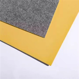 Sisäpohjamateriaali Non Woevenin pohjallinen con Blue EVA jalkineiden raitapohjasta, joka on laminoitu EVA: lla