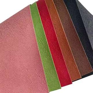 Yksivärinen faux-nahka kohokuvioitu kulumiskestävä synteettinen nahkavillan selkämateriaali