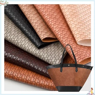 Tukkumyynti 3D-painettu puolipu-nahkakangas Synteettinen PU-nahkatuotteet Laukkumateriaali laukkuun